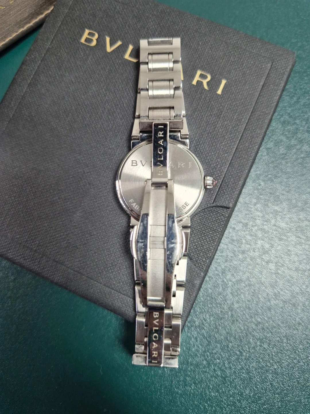 불가리 자개판 다이아 인덱스 26mm BVL-N13265-1 실물 상세 이미지 4