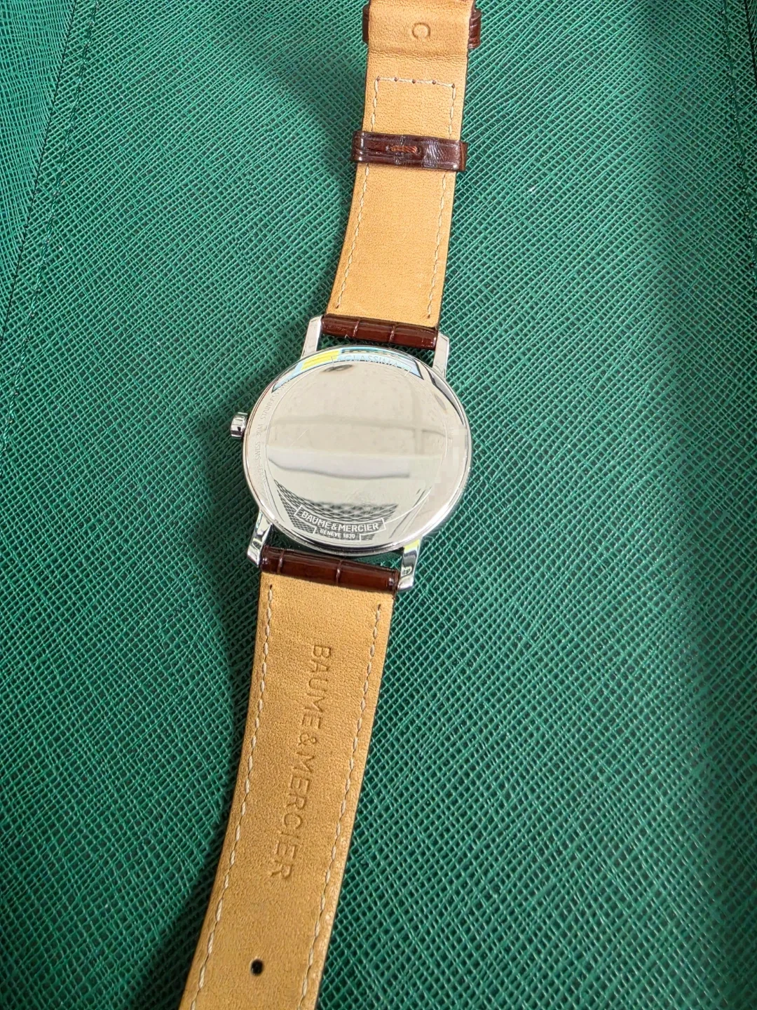 보메 메르시에 클래시마 33mm 쿼츠 BME-N21266-1 실물 상세 이미지 5